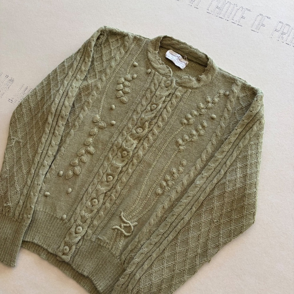 Vintage Peruvian Connection Alpaca Cardigan Sweater